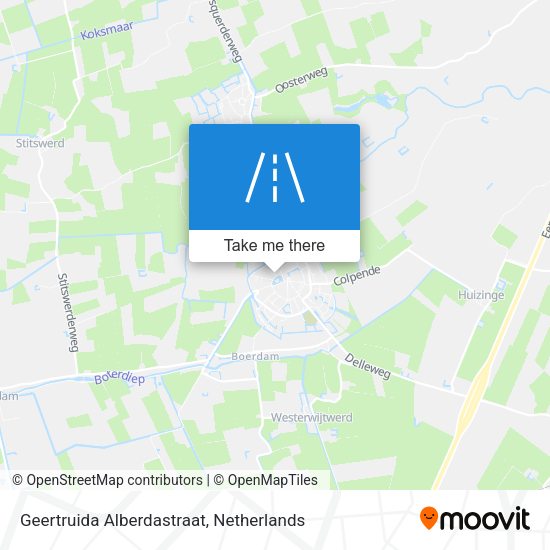 Geertruida Alberdastraat map