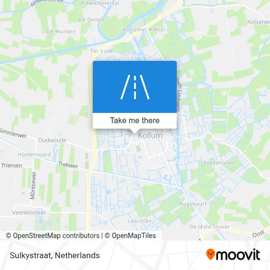 Sulkystraat map