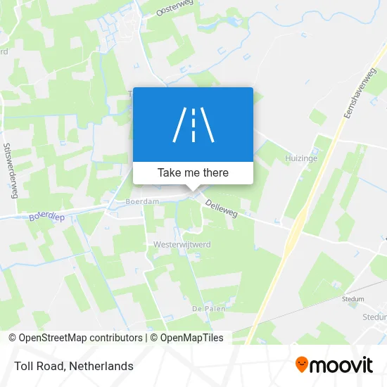 Tolweg map