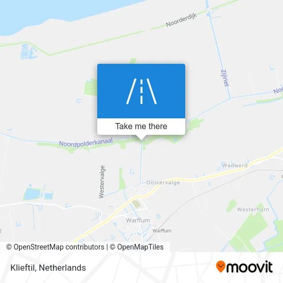 Klieftil map
