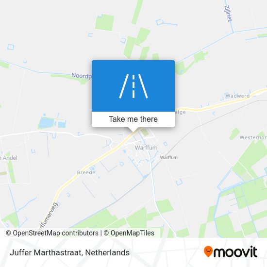 Juffer Marthastraat map