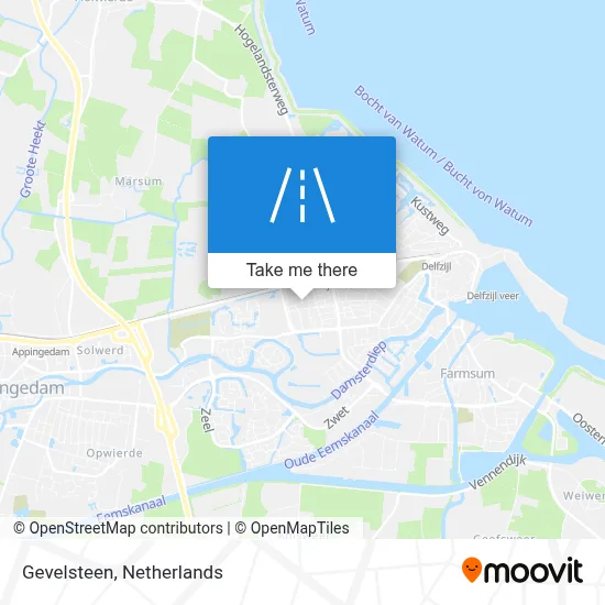 Gevelsteen map