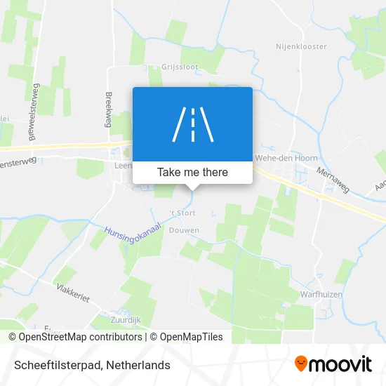 Scheeftilsterpad map