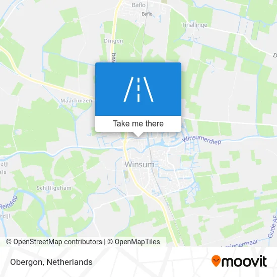 Obergon map