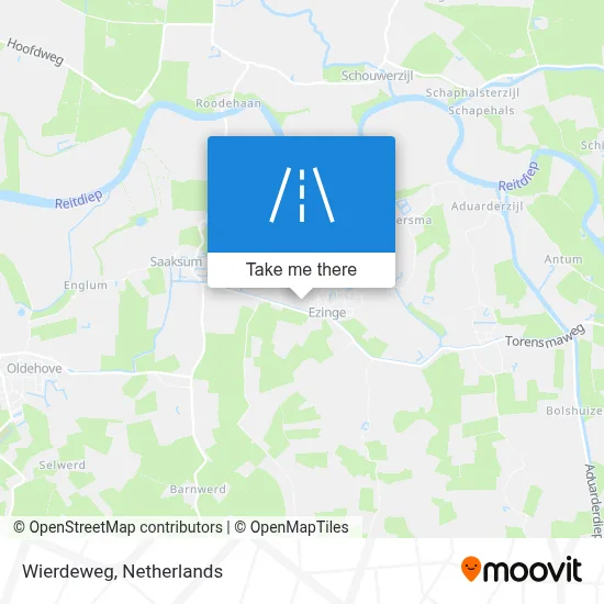 Wierdeweg map