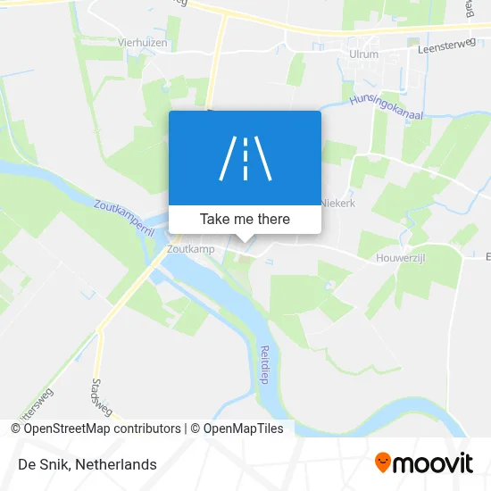 De Snik map