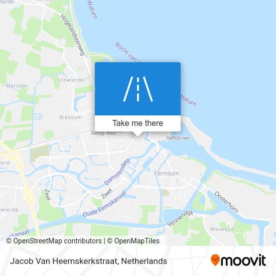 Jacob Van Heemskerkstraat map