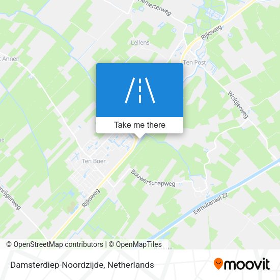 Damsterdiep-Noordzijde map