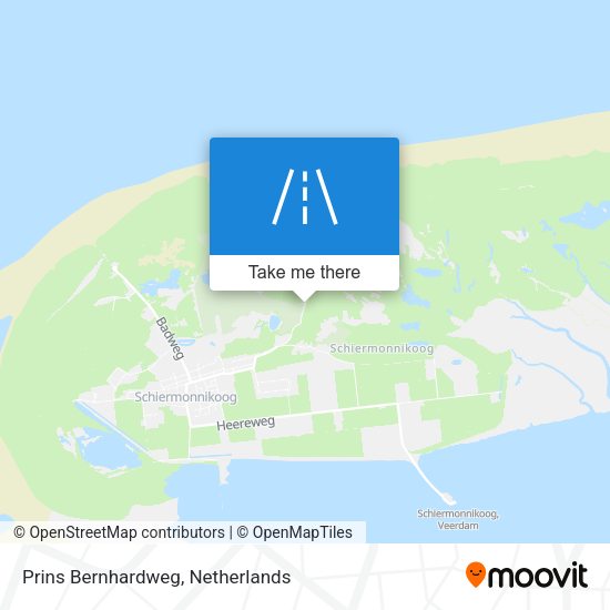 Prins Bernhardweg map