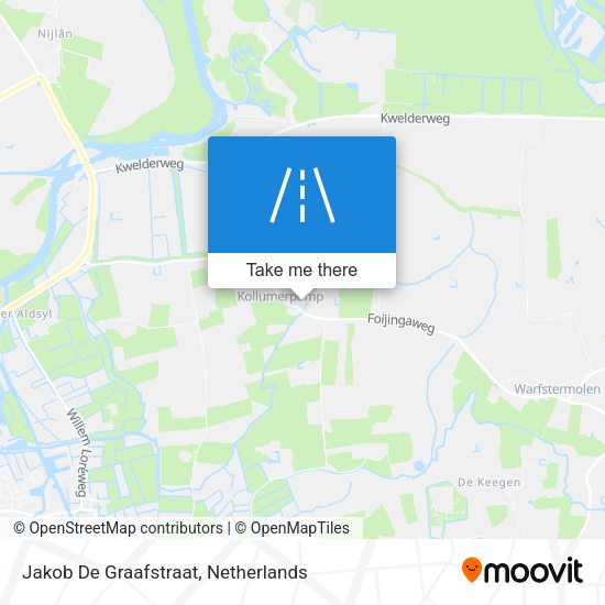 Jakob De Graafstraat map