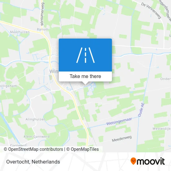Overtocht map