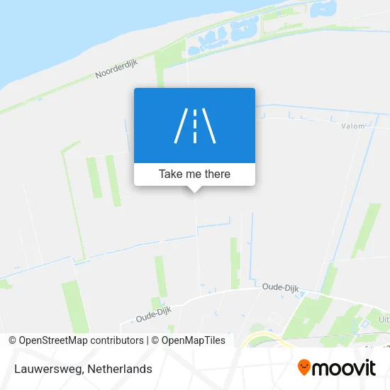 Lauwersweg map