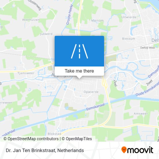 Dr. Jan Ten Brinkstraat map