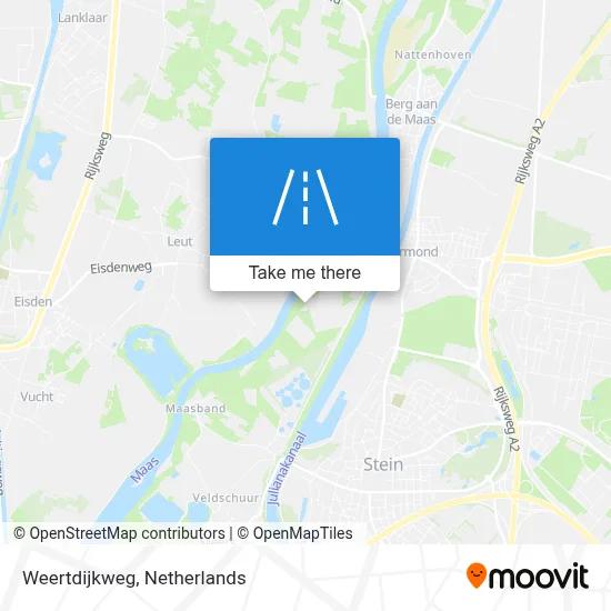 Weertdijkweg map
