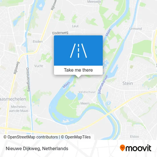 Nieuwe Dijkweg map