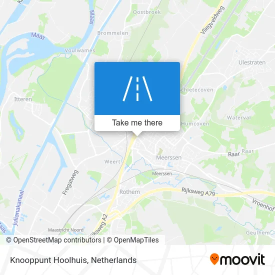 Knooppunt Hoolhuis map