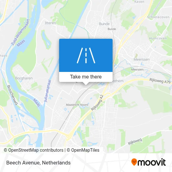 Beukenlaan map