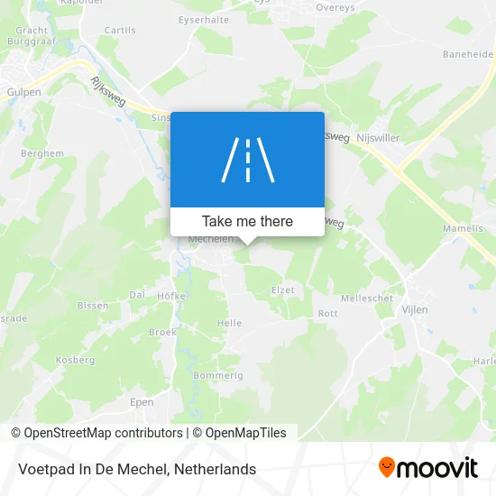 Voetpad In De Mechel map