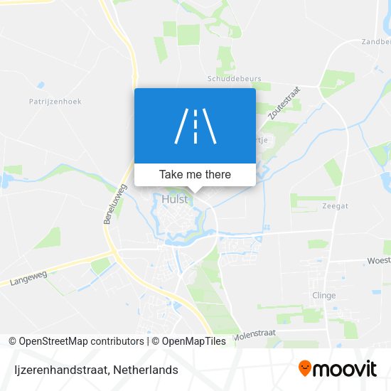 Ijzerenhandstraat map
