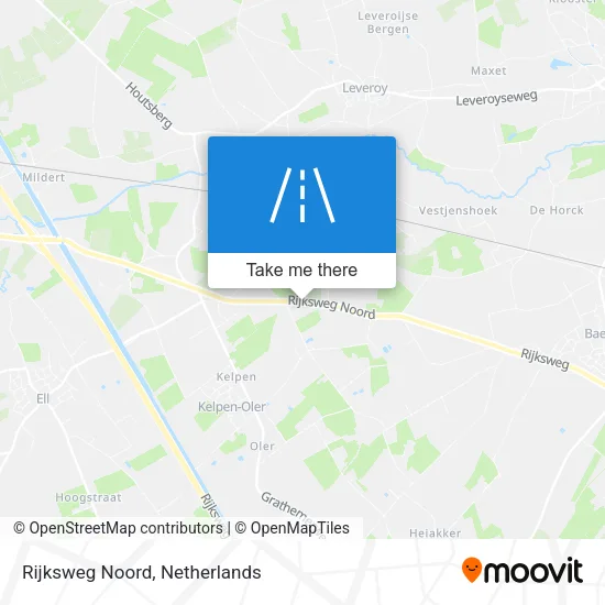 Rijksweg Noord map