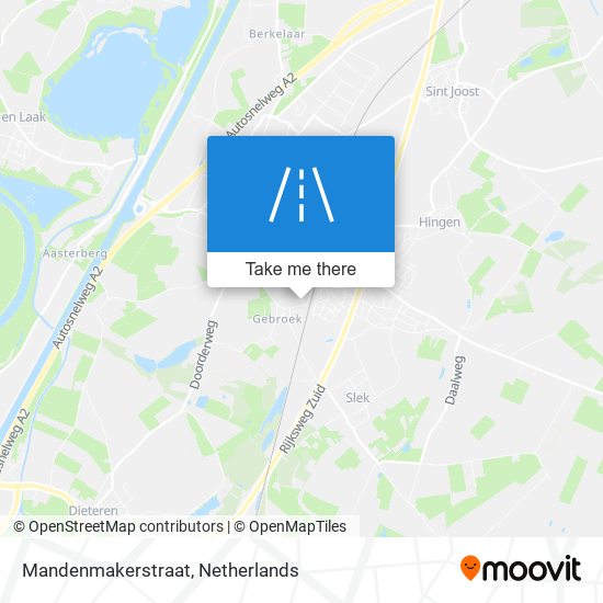 Mandenmakerstraat map