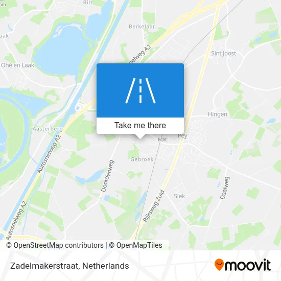 Zadelmakerstraat map