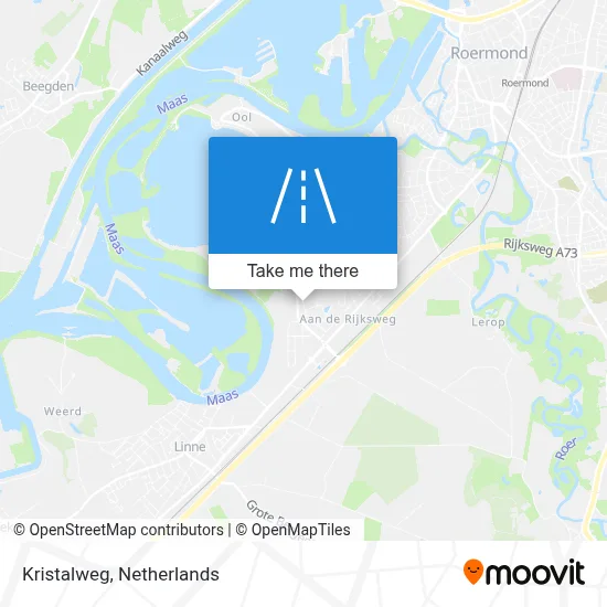Kristalweg map