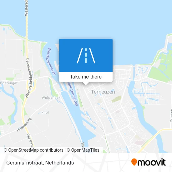 Geraniumstraat map