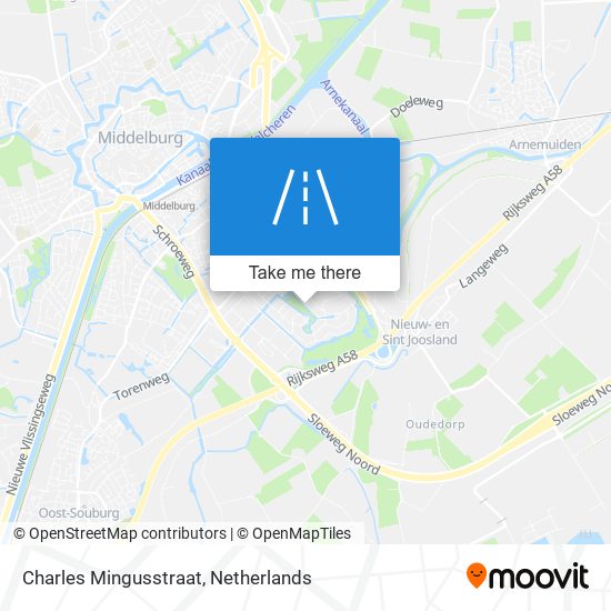 Charles Mingusstraat map