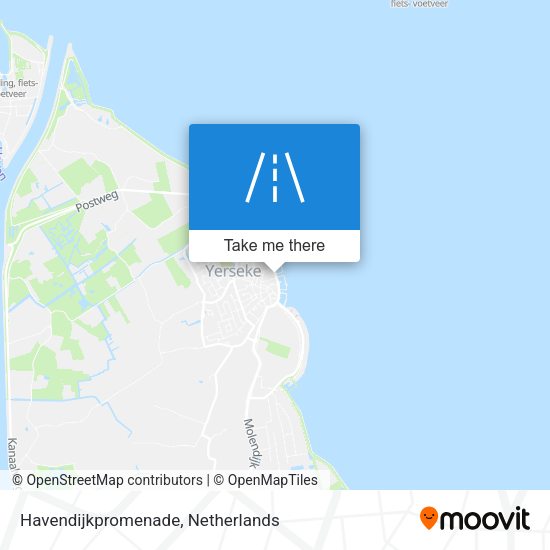 Havendijkpromenade map