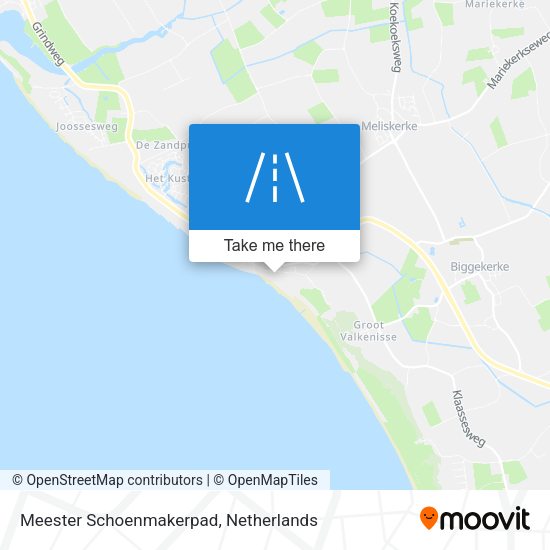 Meester Schoenmakerpad map