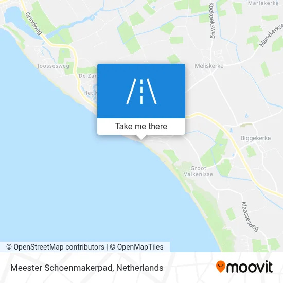 Meester Schoenmakerpad map