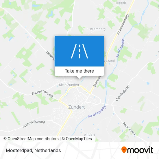 Mosterdpad map