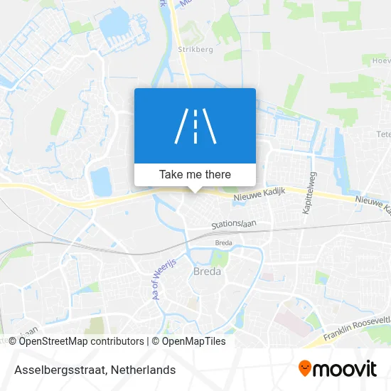 Asselbergsstraat map