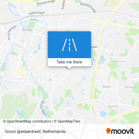 Groot Ijpelaardreef map