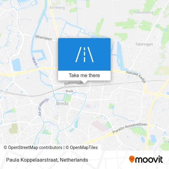 Paula Koppelaarstraat map