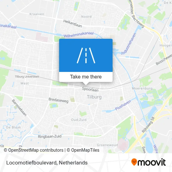 Locomotiefboulevard map