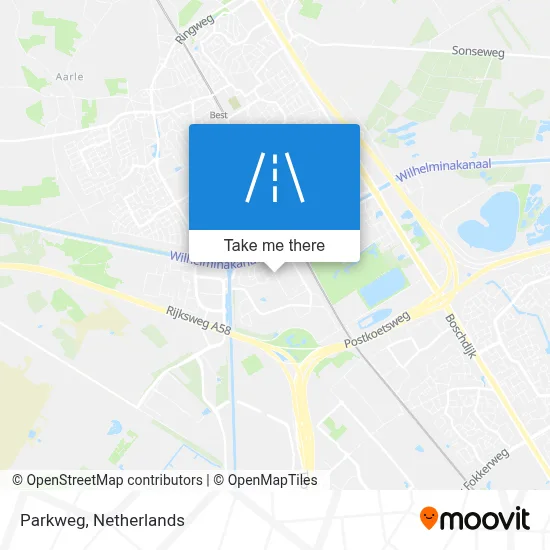 Parkweg map