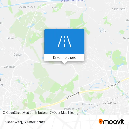 Meenweg map