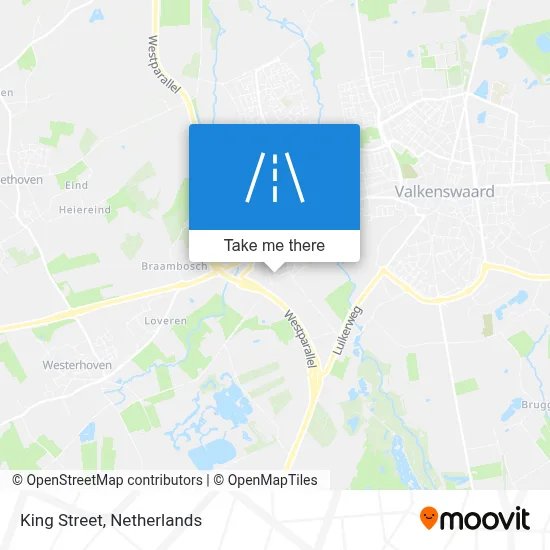 Koningstraat map
