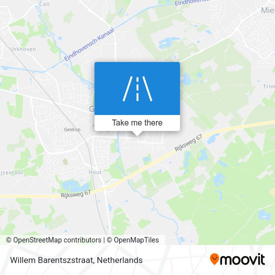 Willem Barentszstraat map