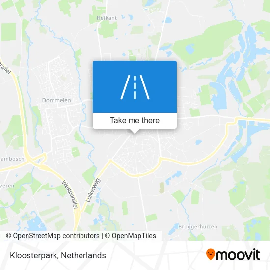 Kloosterpark map