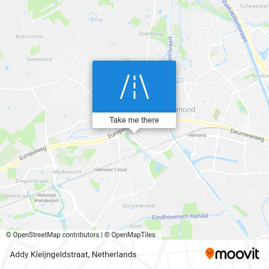 Addy Kleijngeldstraat map