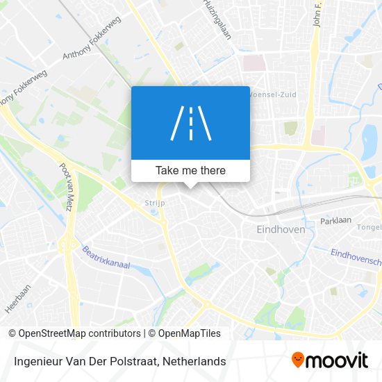 Ingenieur Van Der Polstraat map