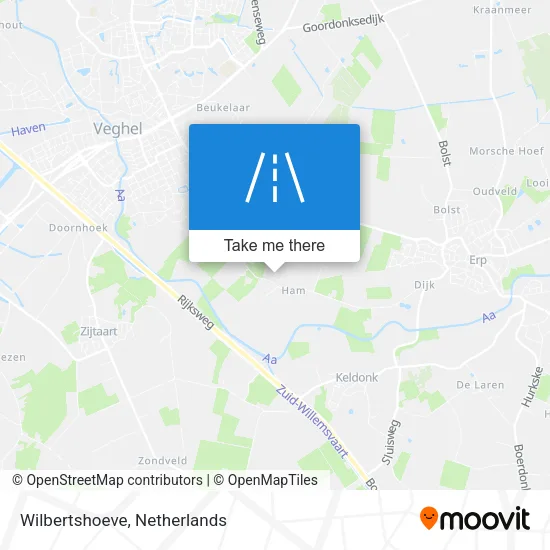 Wilbertshoeve map