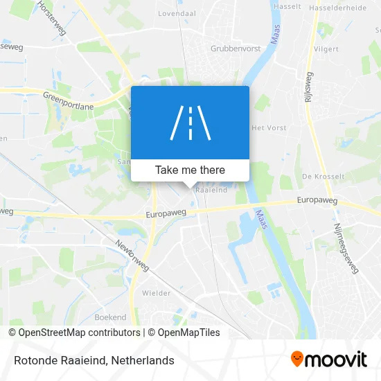 Rotonde Raaieind map