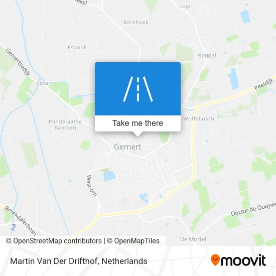 Martin Van Der Drifthof map
