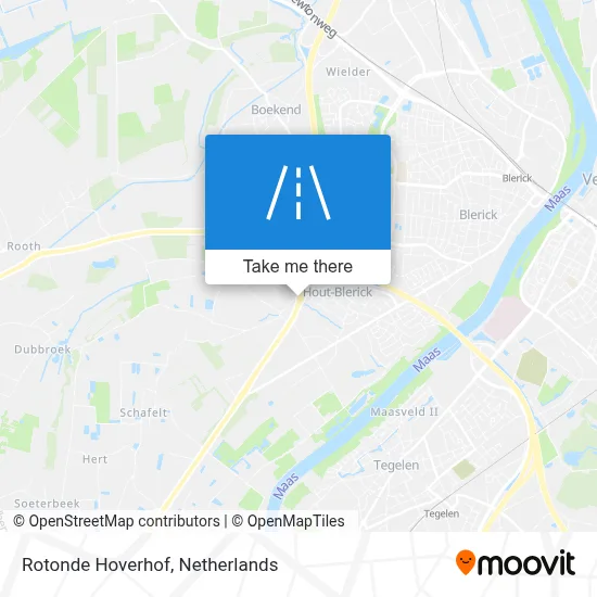 Rotonde Hoverhof map