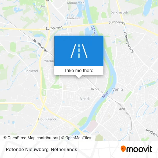 Rotonde Nieuwborg map
