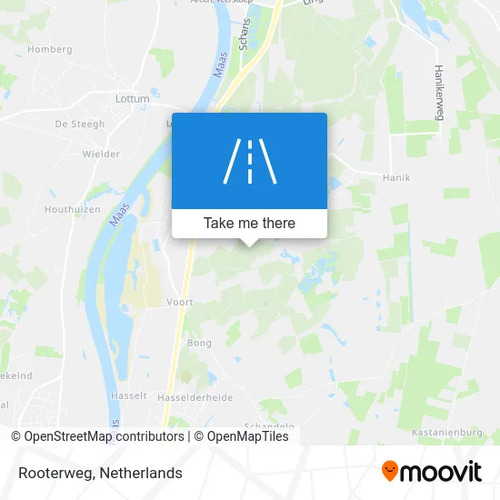 Rooterweg map
